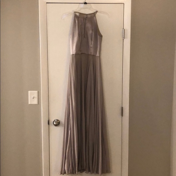 After Six Grey/pewter bridesmaid dress - Picture 1 of 7